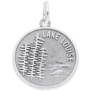 Lake Louise Sterling Silver Charm